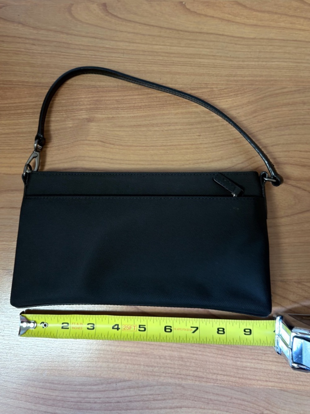 Vintage Coach Mercer Demi black shoulder/wristlet bag
